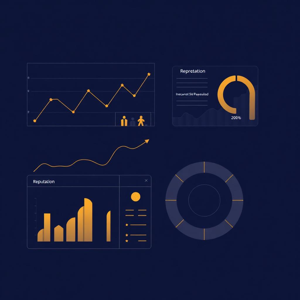 Analytics & Reputation illustration